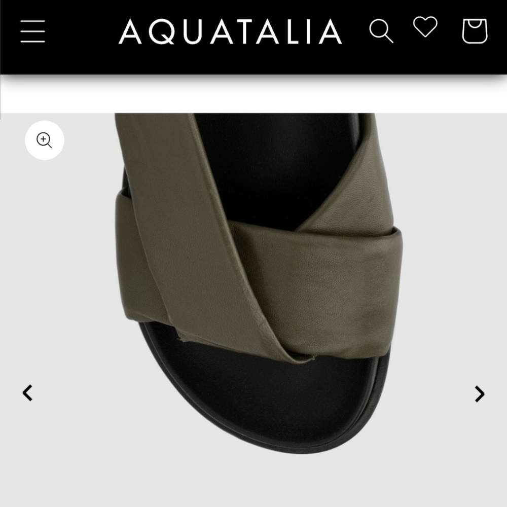 Aquatalia Ileena Napa Slides - Picture 5 of 5